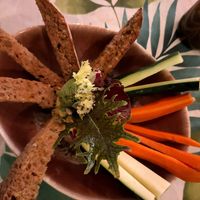 Hummus (too small) at Coco Cuina Viva in Cadaques
