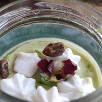 Lemon pie at Coco Cuina Viva in Cadaques