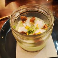 Lemon pie at Coco Cuina Viva in Cadaques