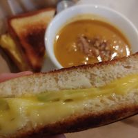 Vegan Grilled cheese with avocado at The Lobby in Huntingtown