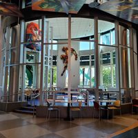 Seating at Universal Studios - Captain America Diner in Orlando