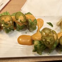 Crazy Jungle sushi from the vegan menu  at Sushi Jin Next Door in Woodbridge