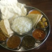 Northern thali at Thali Express in Artesia