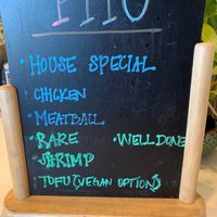 Vegan options!  at I Heart Banh Mi  in Hemet