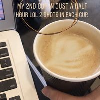 Double shot SF vanilla with oat milk  at Big House Bean in Brentwood