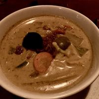 Chickpea curry  at Blue Earth Village in Bunutan