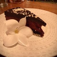 Raw Beetroot & Chocolate cake  at Blue Earth Village in Bunutan