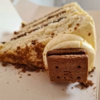 Vegan cake at Pixie Bakes Cakery and Coffee Shop in Tintwistle