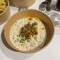 Potato gnocchi (traditional Slovakian food)  at Made with Laf in Bratislava