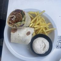 BBQ wrap  at Made with Laf in Bratislava