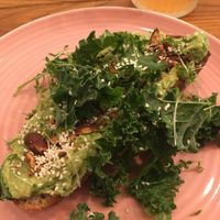 Avocado Toast at TINK in Ljubljana