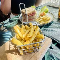 S&P fries  at Woodchats in Chorley