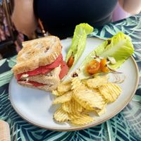 New York New York!
Pastrami's, Smoked Cheese, Sweet Pickled Cucumber & American Mustard  at Woodchats in Chorley