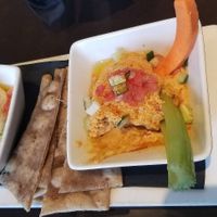 Hummus duo at DEN - Tom's Urban - MT in Denver