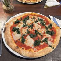 vegane Pizza  at Il Caminetto Terra Mia in Linz