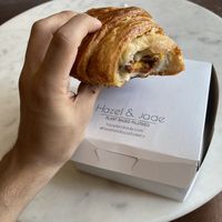 forgot that camera eats first😡 at Hazel & Jade Bakery in San Diego