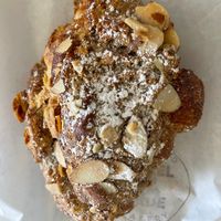almond croissant   at Hazel & Jade Bakery in San Diego