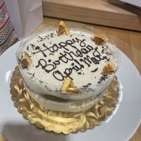 Cute lil’ vegan cake!   at Hazel & Jade Bakery in San Diego