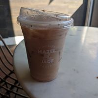 Iced Chai Latte at Hazel & Jade Bakery in San Diego