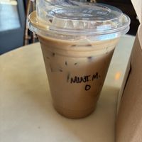 Mint mocha  at Hazel & Jade Bakery in San Diego