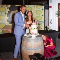 Hazel and Jade created our wedding cake — it was incredible! at Hazel & Jade Bakery in San Diego