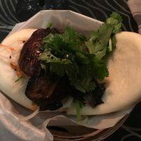 Bao with portabello at Magnolia in Stockholm