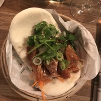 Bao with fried tofu at Magnolia in Stockholm