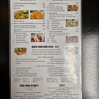 Menu 5.24.2024 at Holy Basil Pho in Oakland