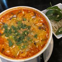 Vegan Chili Coconut Peanut Soup at Holy Basil Pho in Oakland