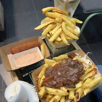 Ingeborg's stoofvlees (vegan)  at Swolsch Friethuys in Zwolle