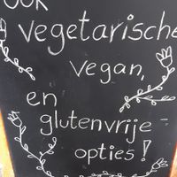 Swolsch friethuys has labeled vegan options at Swolsch Friethuys in Zwolle
