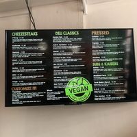 Extensive Menu at Eureka Plant Based Foods in Phillipsburg