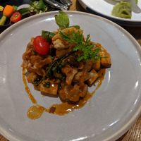 Fried mushrooms at Ru Shi in Dongguan