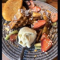 Some more waffles  at Sanctum Cafe in Cooks Hill