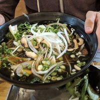 Large Farmers Market pho at Camp Pho in Venice