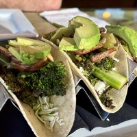 Happy Veggie Tacos  at South Gate Brewing Company in Oakhurst