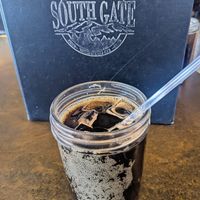 Homemade root beer! at South Gate Brewing Company in Oakhurst