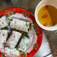 Rice Paper Rolls at Quan Chay - Cua Dai in Hoi An