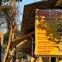 Sign at Quan Chay - Cua Dai in Hoi An