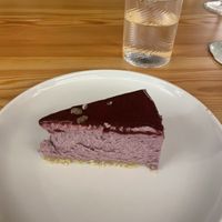 Cheesecake ai frutti rossi at Herbe in Reggio Emilia