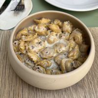 Cappelletti al tartufo  at Herbe in Reggio Emilia