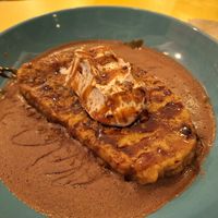 Torrija at La Factoría Vegana in Leon