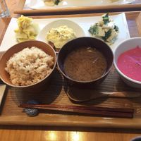 Hatake no Gohan lunch set at Kiseki no Shokutaku in Yokohama