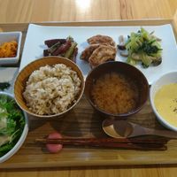 Hatake no gohan - lunch set c at Kiseki no Shokutaku in Yokohama