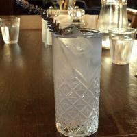 Lavender lemonade  at Ilkley Moor Vaults in Ilkley