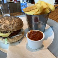  Vegan Burger  at Red Lion in Marlborough