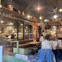 Nice atmosphere   at Comptoir Libanais in Oxford