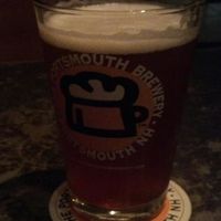 Pumpkin ale brewed in house. at The Portsmouth Brewery in Portsmouth