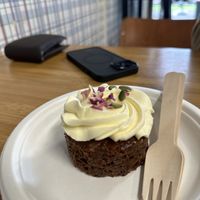 Vegan Carrot cake   at Logan MacLean in Waipu