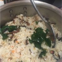 Wild rice and quinoa  at Hé Tián SùShí 荷恬素食 in Dalian